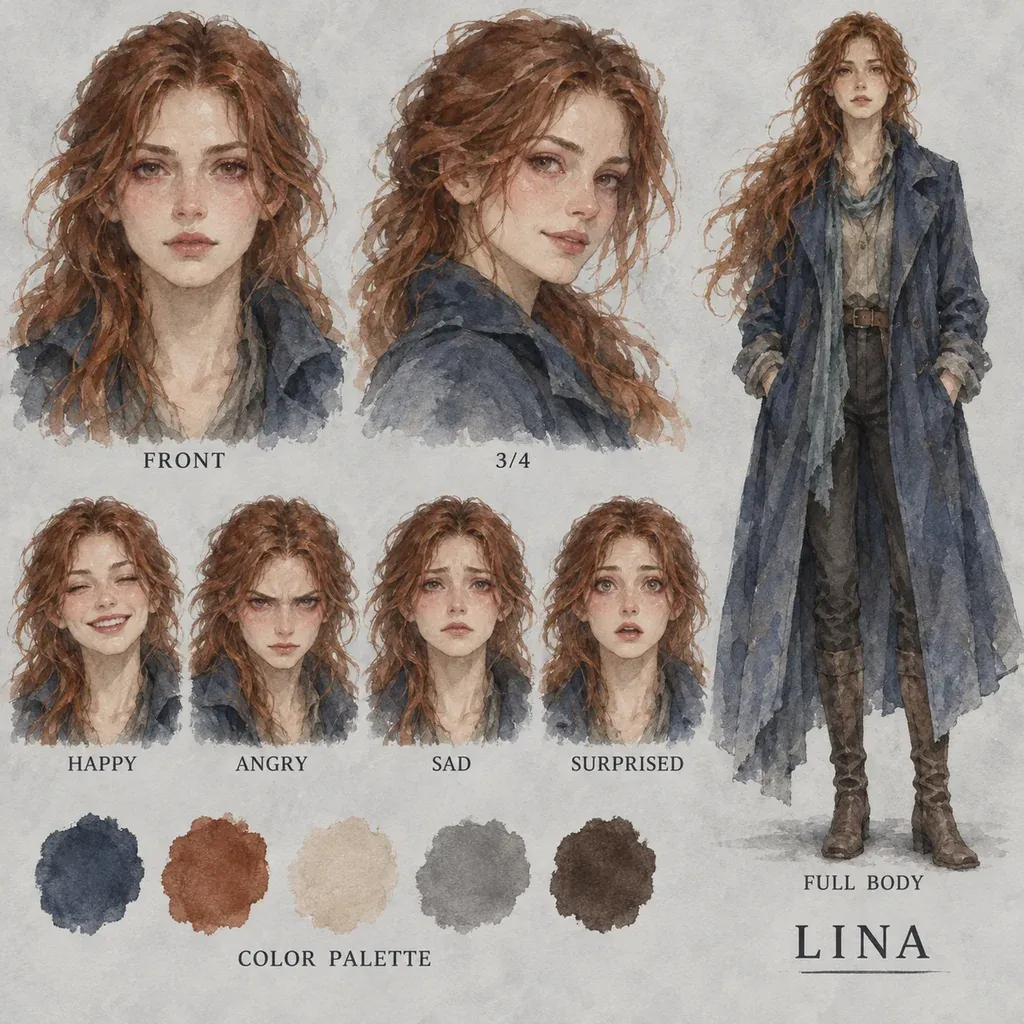 Character sheet